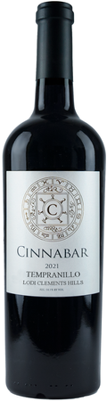 Cinnabar Winery - Products - 2021 Tempranillo - Lodi Clements Hills
