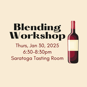 Wine Blending Workshop 1/30/2025